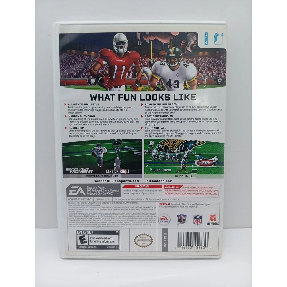 Madden NFL 10 - Nintendo Wii